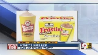 Wendy's sues UDF over Frosty name