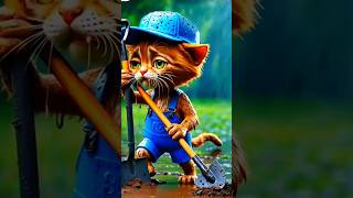 Little Cat in Trouble 😿 | Heart-Touching Moment | #CuteCat #Emotional #AnimalLover #Shorts