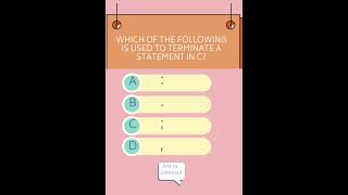 C language quiz for beginners