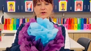 DIY Tissue Paper Flower Tutorial
