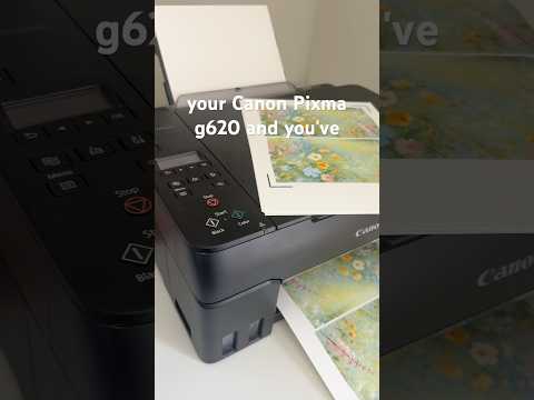 Fix #banding on #canonpixma #g620  #inkflush #nozzlecheck #howtofixprinterbanding #inktankprinter