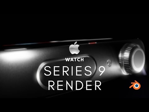 Stunning Apple Watch Series 9 Render | 3D Modeling & Blender Art Showcase