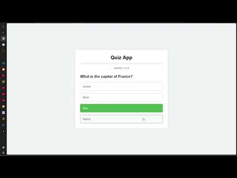 CREATING A QUIZ APP USING AI