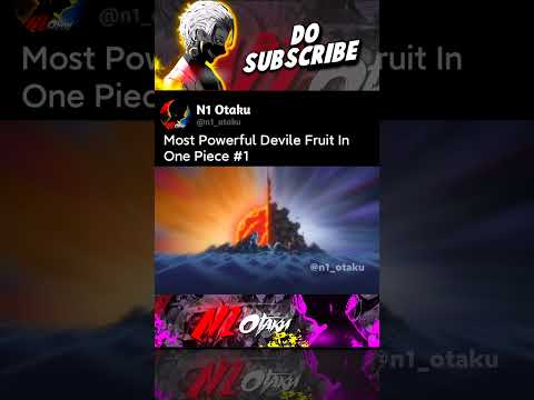 Most Powerful Devile Fruit In One Piece #shorts