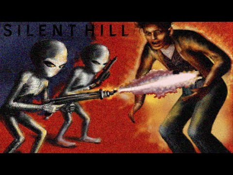 Silent Hill 1 (PS1) (Widescreen, 1080p, 60fps) UFO Ending, Hard