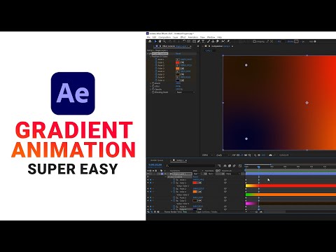 After Effects Gradient Animation / After Effects Moving Gradient