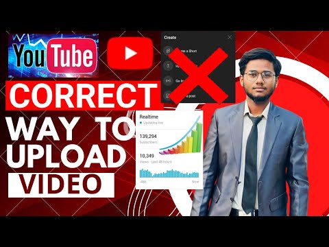 Youtube video upload karne ka sahi tarika |how to upload videos on youtube