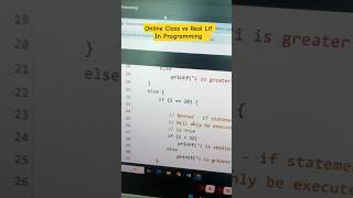 Online Class vs Real Life Programming🥶  #coding #python #onlinecourse #programming #javascript #css