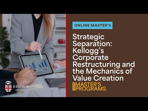 Online Master's Mini-Lecture | Kellogg’s Corporate Restructuring and the Mechanics of Value Creation
