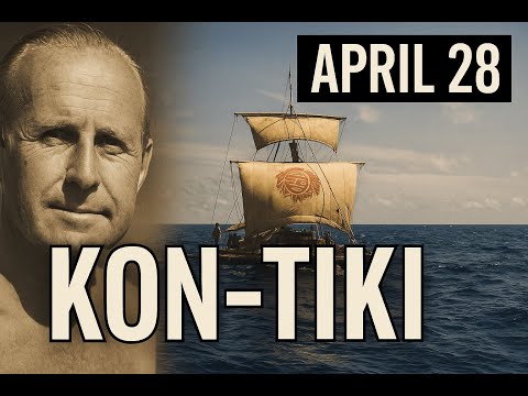 On This Day – April 28 | Thor Heyerdahl Launches the Kon-Tiki Expedition