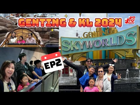 GENTING & KL 2024 EP2: Day2 - Genting Skyworld Theme Park , Dafu Congee 粥大福 , Beauty in the pot