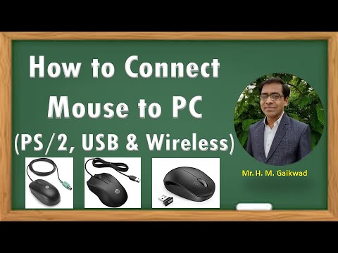 How to Connect Mouse to PC | PS/2, USB & wireless