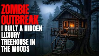 ZOMBIE OUTBREAK: I Built a Hidden Luxury Treehouse in the Woods Before the Zombie Apocalypse