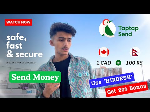 Send Money Using Tap Tap Send || Send Money To Nepal from Abroad || Easy Way to Send Money