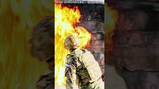 U.S. Soldiers detonate Molotov Cocktail Bombs fire bombs #nato #militaryhistory #globalsecurity