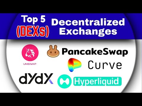 Top 5 Decentralized Exchanges (DEXs) | Best Crypto Platforms for Investors