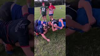 Scrum Training. Tight Head vs Loose Head and Hooker #hooker #prop #tighthead #scrum