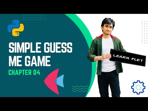 Guess Me Game in Flet || Custom Fonts in Flet || Chapter 04 || Flutter in Python || SmartGurucool