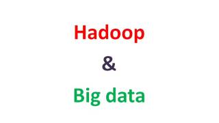 Big data training