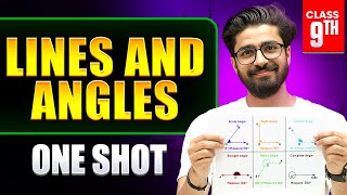 Lines and Angles in ONE SHOT 🔥 | Class 9 Maths Chapter 6 | Ritik Mishra