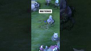 Techies Goes CRAZY MODE for 15 Seconds! 😂 #dota2