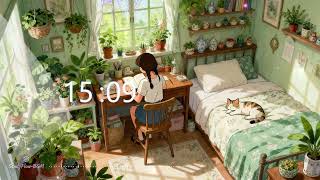 勉強癒し BGM × ポモドーロ・テクニック / Calm Study Music for Pomodoro Focus Time