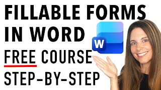 How to Create Fillable Forms in Microsoft Word - A Step-by-Step Guide