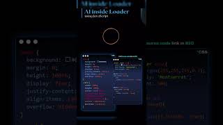 🤖 AI Inside Loader Using JavaScript ⚡||#shorts #ai #artificialintelligence #loadinganimation #web3d
