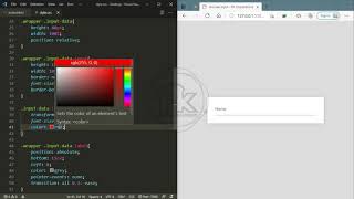Animasi Input Dengan HTML dan CSS (Tanpa JavaScript) | #PloKoding