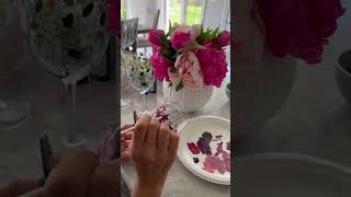 Glass Painting | Wine and Paint | Easy Glass Art | Painting Tutorial | Glass Art | Painting