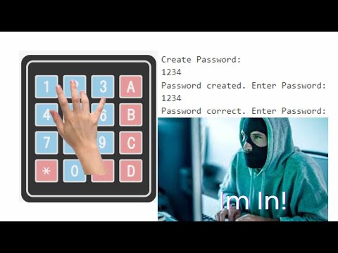 Lab #6 - Interfacing 4x4 Keypad with Arduino Uno Board