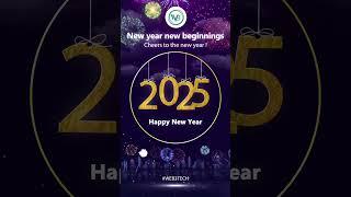 🎉✨ **Happy New Year 2025 from Web3Tech Digital Agency!** ✨🎉  #digitalmarketing #web3tech #digital