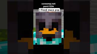 I fixed Mace pvp... #minecraft pvp