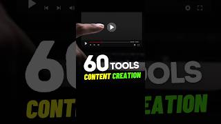 60 tools for video editing, content research and automations #techtools #digitalmarketing