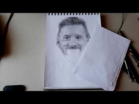 Lionel Messi | Pencil Drawing