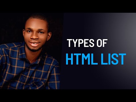 Mastering HTML Lists: A Comprehensive Guide