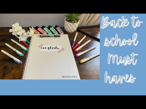 My Back to School Must-haves ✨✏️
