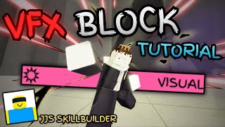 How to Use NEW VFX/VISUAL Block in JJS Skillbuilder