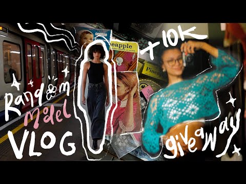 random model vlog + 10K flower top GIVEAWAY !!