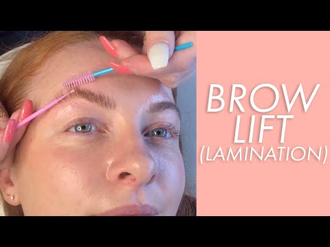 I Tried Brow Lamination in Los Angeles!