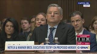 Netflix Co-CEO Ted Sarandos testifies on Proposed Acquisition of Warner Bros. before U.S. Senate