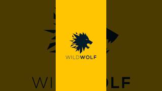 How To Design Wolf Vector Logo #adobeillustratortipsandtricks #howtocreatelogo #viralshorts