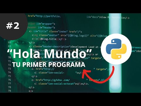 🔴 HOLA MUNDO | Tu primer programa con PYTHON 👨‍💻