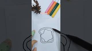 #diydrawing #easydrawing #kidslearning #coloring #howtodraw #cuteandeasyart #painting #shorts