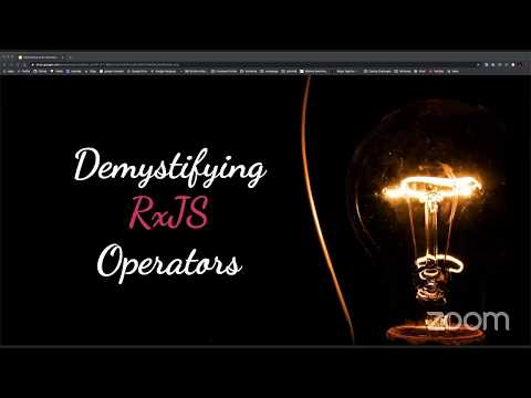 RxJS Operators - JavaScript and Friends Online Meetup - July 2020