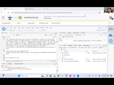 AnVIL Demos: Single Cell with Bioconductor - 2024/05/23