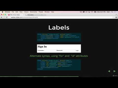 Complete Web Developer Bootcamp #14 | HTML Labels