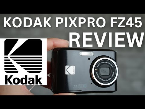 2025 Kodak Pixpro FZ45 Digital Camera Review + DIGICAM settings and menu overview + Sample Pics