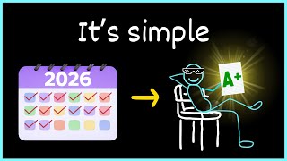 Study Routine Reset for Lazy AF Students