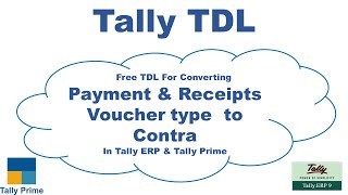 Free TDL For Tally Prime & Tally.ERP9
